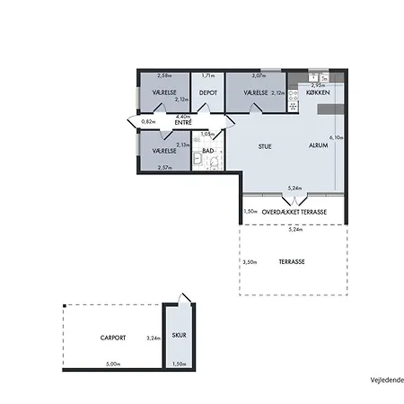 Charming With Covered Terrace And Peaceful Nature Setting